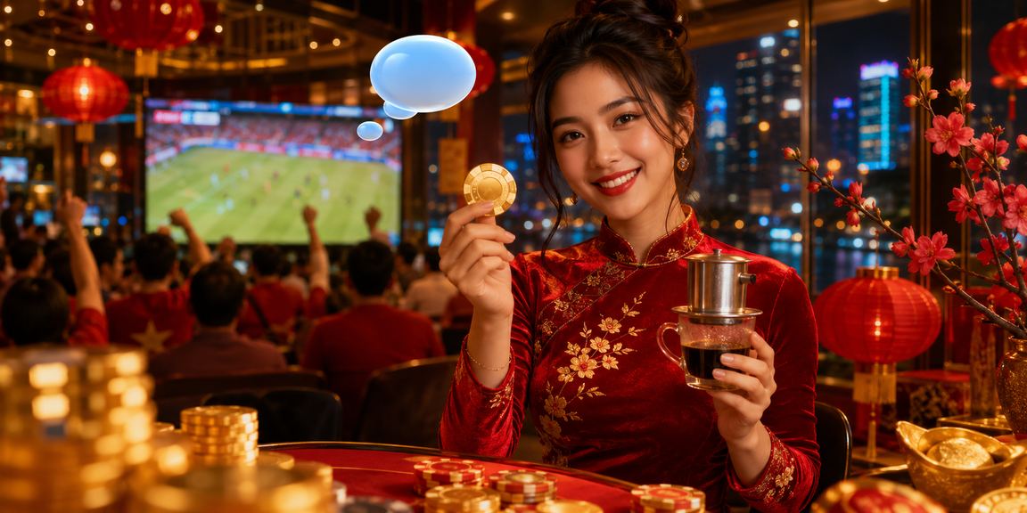 Người dùng Hà Nội thưởng thức cà phê và đăng ký tài khoản VIP br2