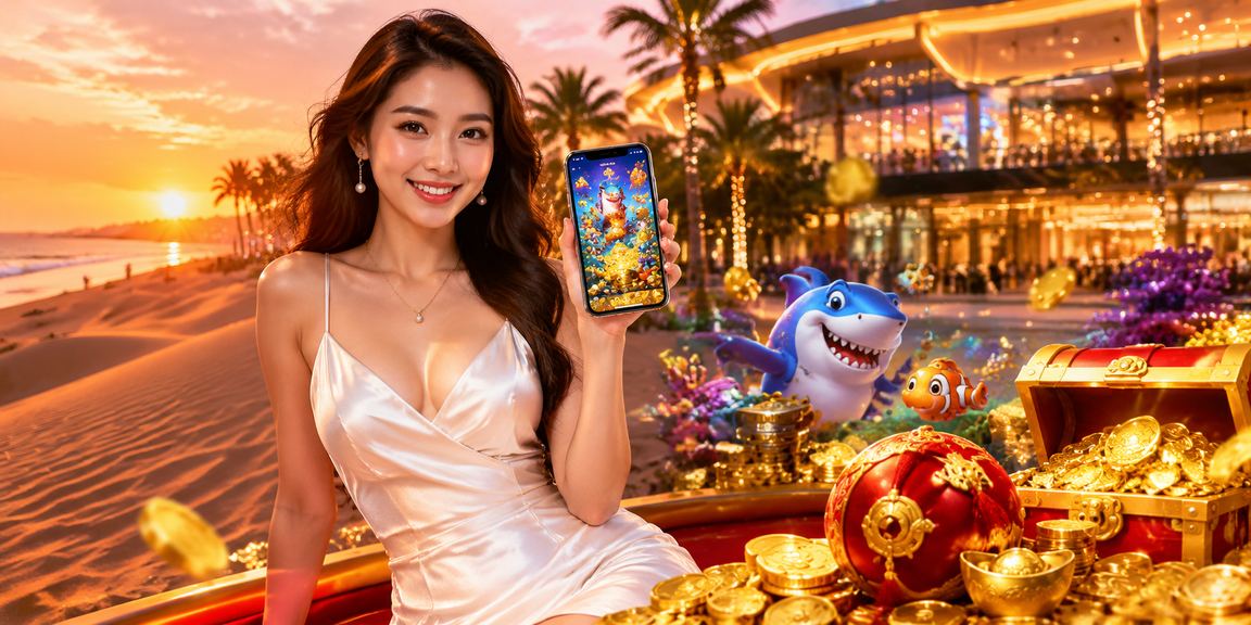 Người dùng trải nghiệm casino di động tại bãi biển Mũi Né Việt Nam